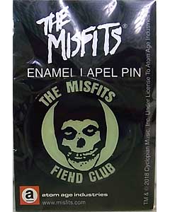 ATOM AGE INDUSTRIES ENAMEL PIN MISFITS FIEND CLUB [GLOW IN THE DARK] [EXCLUSIVE]